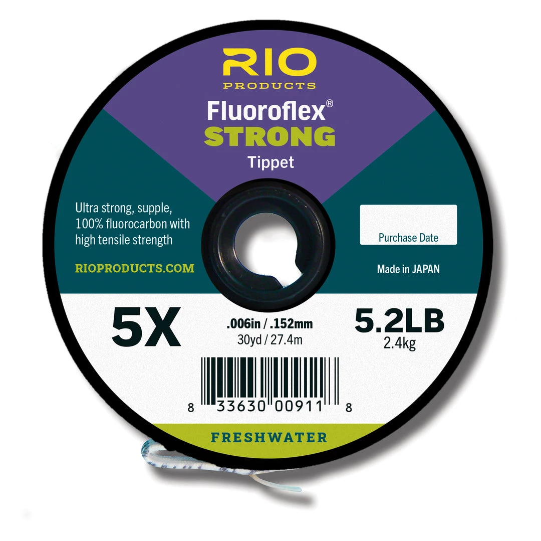 RIO Fluoroflex Strong Tippet Freshwater Tippet 1 RIO Fluoroflex Strong Tippet Freshwater Tippet