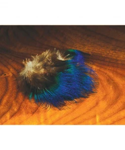 Fly Tying Hareline Dubbin Blue Peacock Feathers
