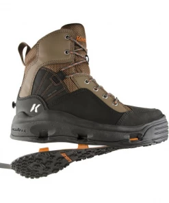 Korkers Buckskin Wading Boots - Kling-On And Felt