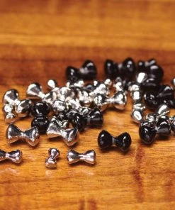 Hareline Dubbin Heavy Lead Eyes Nickel Fly Tying