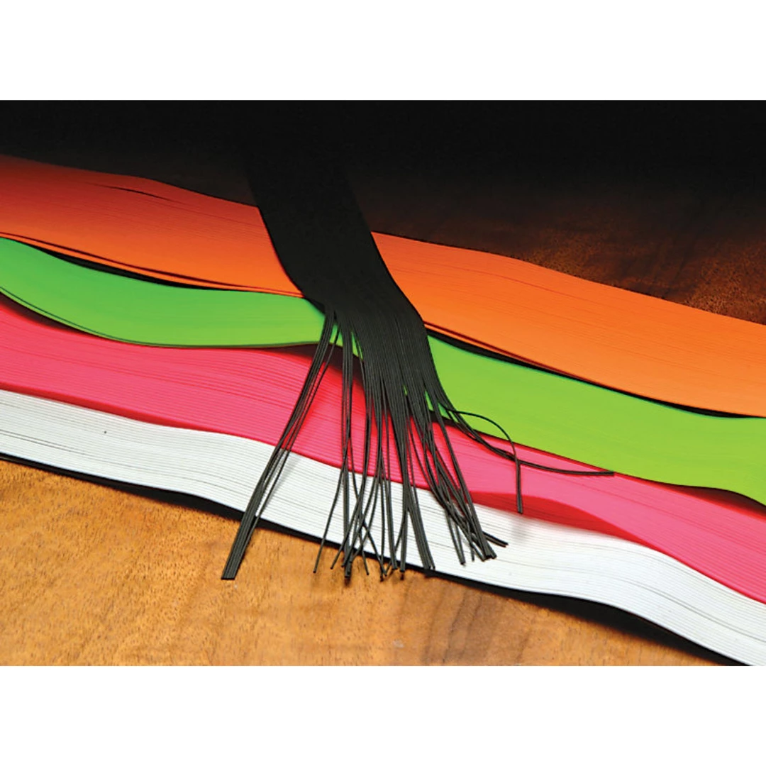 Hareline Dubbin Medium Round Rubber Legs 1 Hareline Dubbin Medium Round Rubber Legs