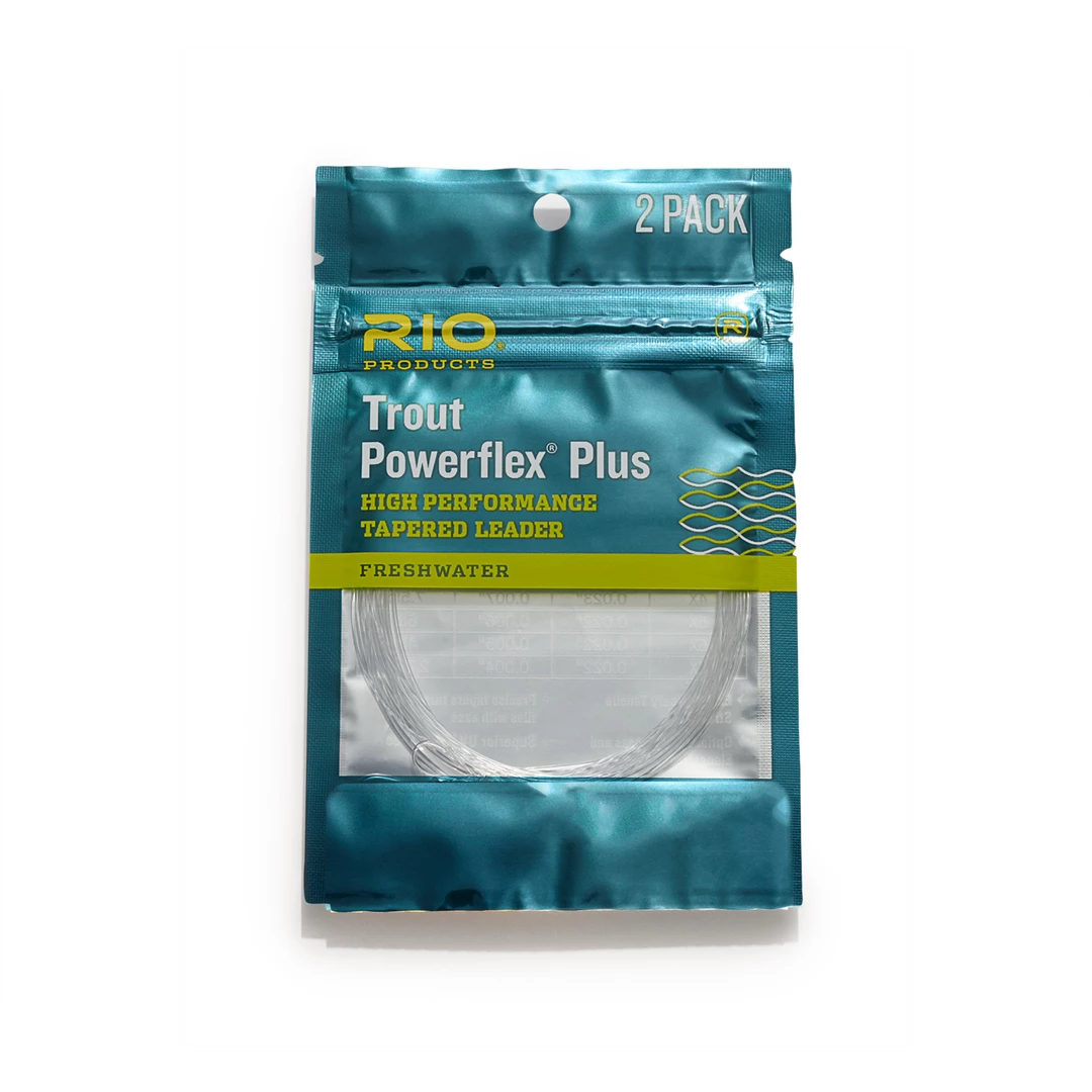 RIO Powerflex Plus - 12 Foot - 2pk Leader And Tippet 1 RIO Powerflex Plus - 12 Foot - 2pk Leader And Tippet