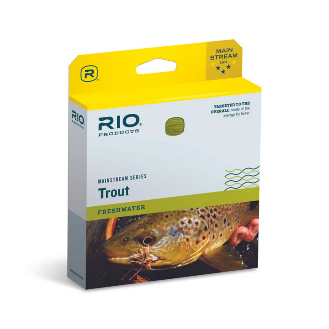 RIO Mainstream Series Trout Weight Forward Fly Lines 1 RIO Mainstream Series Trout Weight Forward Fly Lines