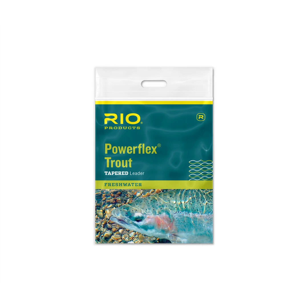 RIO Powerflex Trout Leaders - 9 Foot - 1PK 1 RIO Powerflex Trout Leaders - 9 Foot - 1PK