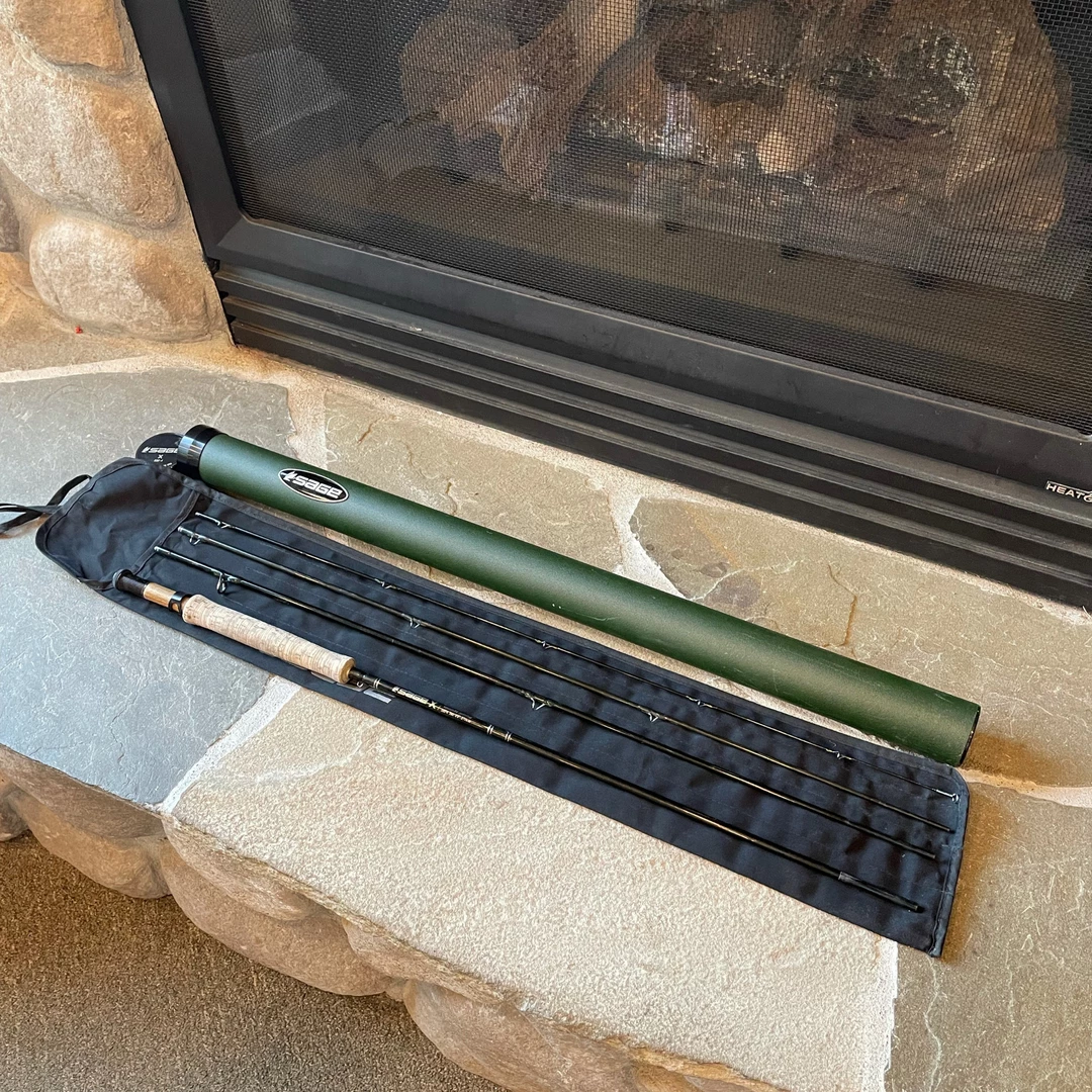 Fly And Field Outfitters Single-hand Rods Sage X 590-4 5 Weight 4 Piece Fly Rod - Used 1 Fly And Field Outfitters Single-hand Rods Sage X 590-4 5 Weight 4 Piece Fly Rod - Used