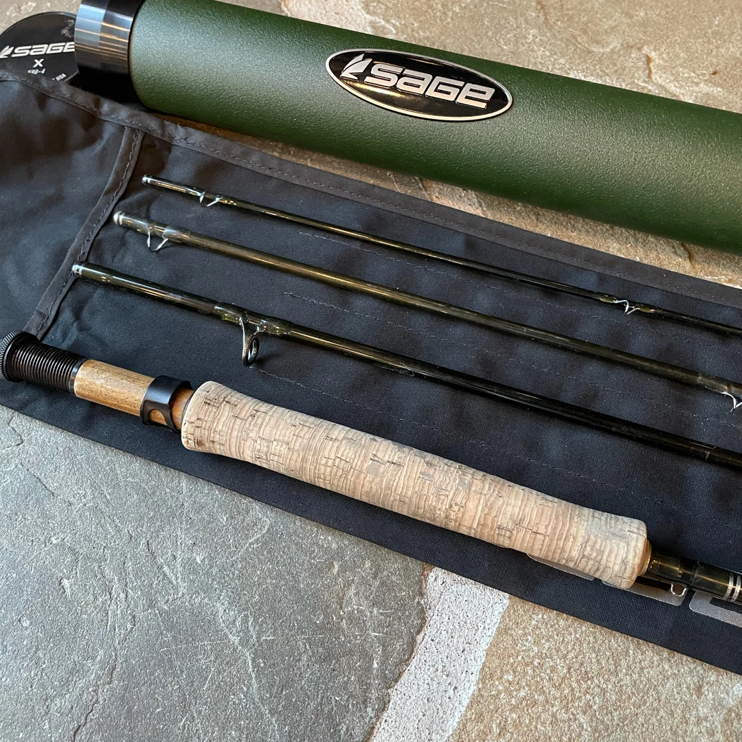 Fly And Field Outfitters Single-hand Rods Sage X 590-4 5 Weight 4 Piece Fly Rod - Used 4 Fly And Field Outfitters Single-hand Rods Sage X 590-4 5 Weight 4 Piece Fly Rod - Used