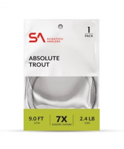 Scientific Anglers Absolute Trout Leader 7.5 Foot