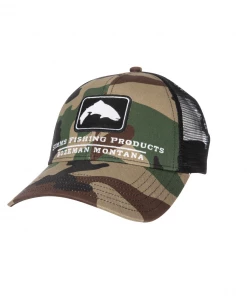 Clothing Simms Trout Icon Trucker Cap