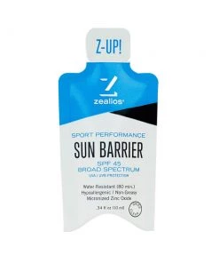 Zelios Sunscreen And Lip Balm Zealios Sun Barrier SPF 45 Sunscreen - Travel Size Pocket Packet