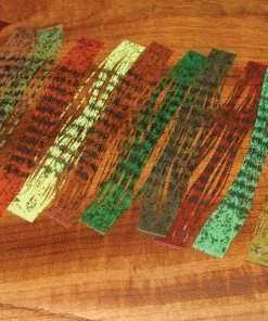 Hareline Dubbin Barred And Speckled Crazy Legs