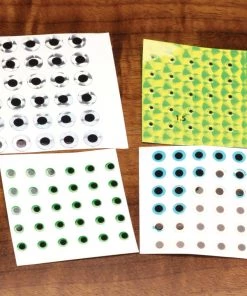 Hareline Dubbin - Adhesive Eyes Fly Tying