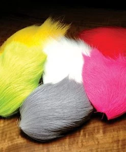 Hareline Dubbin Deer Belly Hair Dyed Fly Tying