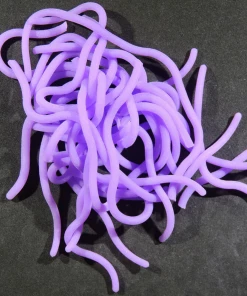 Synthetic Materials Hareline Dubbin Caster's Squirmito The Original Squiggly Worm Material